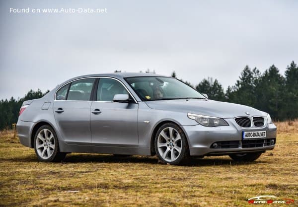 2005 BMW 5 Series (E60) 530d (231 Hp) Automatic